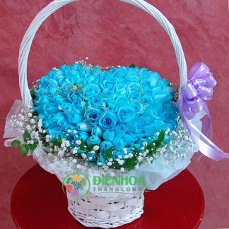 Hoa hồng xanh tình yêu bất diệt