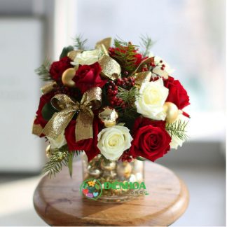 Bình hoa Giáng sinh đẹp nhất