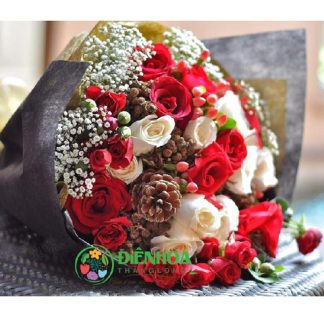 Bó hoa Giáng sinh đẹp nhất