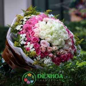 Bó hoa hồng độc đáo