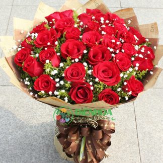 Bó hoa tình yêu chân thành