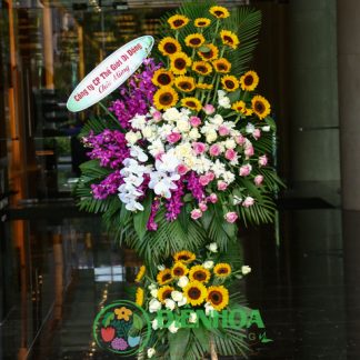 Hoa chúc mừng khai trương công ty