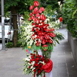 Hoa mừng khai trương đẹp