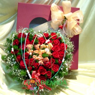 Hoa tình yêu lãng mạn