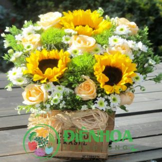 Hộp hoa sinh nhật