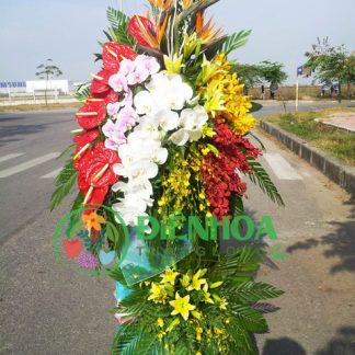 Kệ hoa chúc mừng khánh thành tại Hà Nội